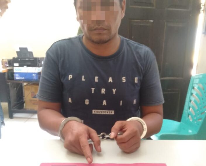 Resnarkoba Polres Kampar Tangkap Pengedar Shabu di Wilayah Bukit Mas Tapung Hulu