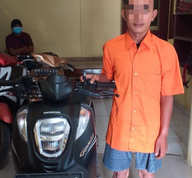 Polsek Tambang Ungkap Kasus Curanmor, Pelaku Ditangkap di Wilayah Kota Pekanbaru
