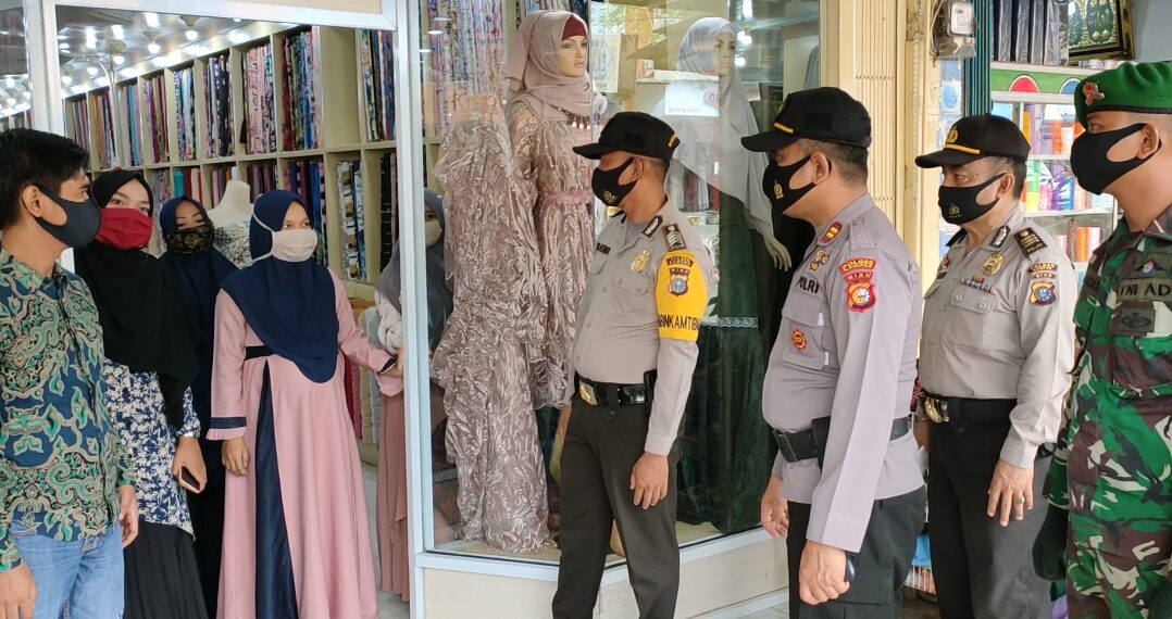 Selama Ops Lilin 2020, Jajaran Polres Kampar Tingkatkan Upaya Pendisiplinan Protkes