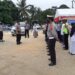 Kapolsek Tapung Lakukan Pengecekan Kegiatan Pospam Ops Lilin 2020 di Simpang Petapahan
