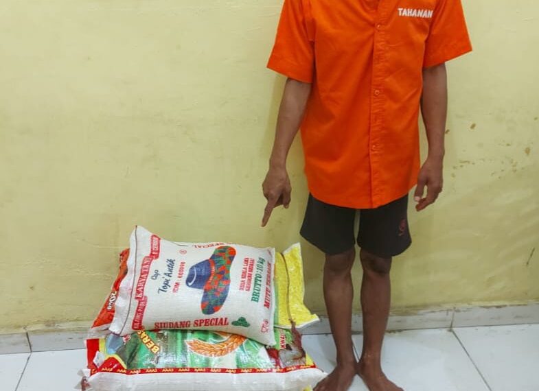Kabur Usai Nyuri di Warung Tetangganya, Pelaku Ditemukan Warga dan Diserahkan ke Polisi