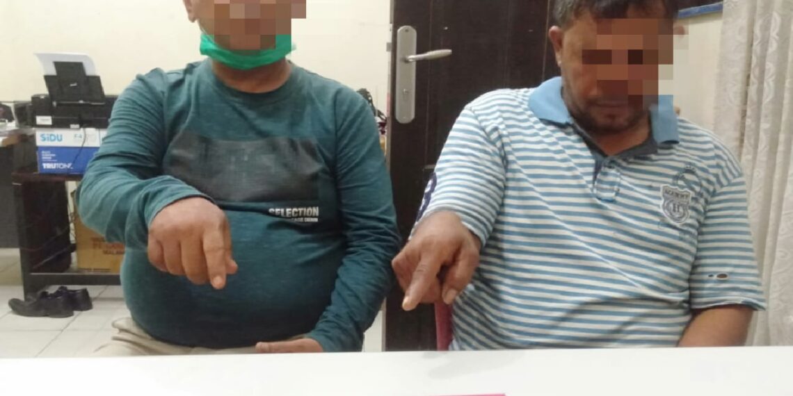 Lagi Resnarkoba Polres Kampar Tangkap 2 Tersangka dengan 9 Paket Shabu di Desa Sei Pinang