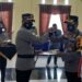 Kapolres Kampar Pimpin Upacara Pemberian Penghargaan kepada Personel Berprestasi