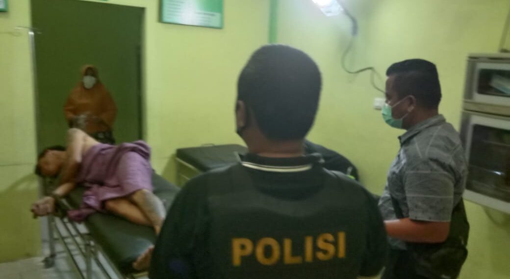 Kepergok Nyuri Motor, Pelaku Diamuk Massa dan Diselamatkan Anggota Polsek Tapung