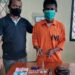 Polsek Tapung Kembali Tangkap Pelaku Narkoba Bersama Belasan Paket Shabu Siap Edar