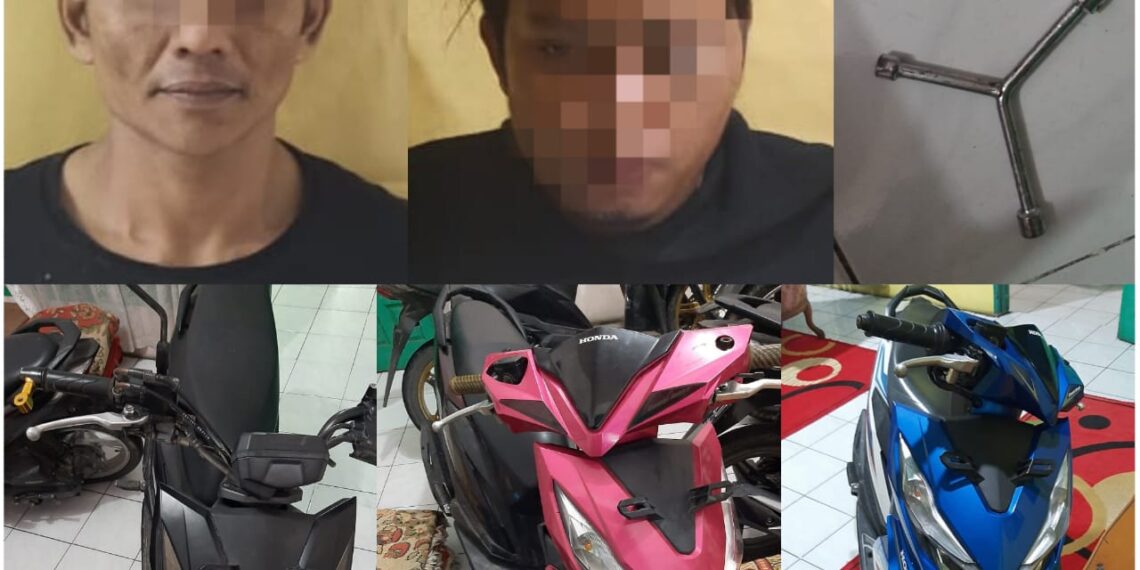 Tim Macan Reskrim Polres Kampar Kembali Gulung 3 Orang Komplotan Pelaku Curanmor
