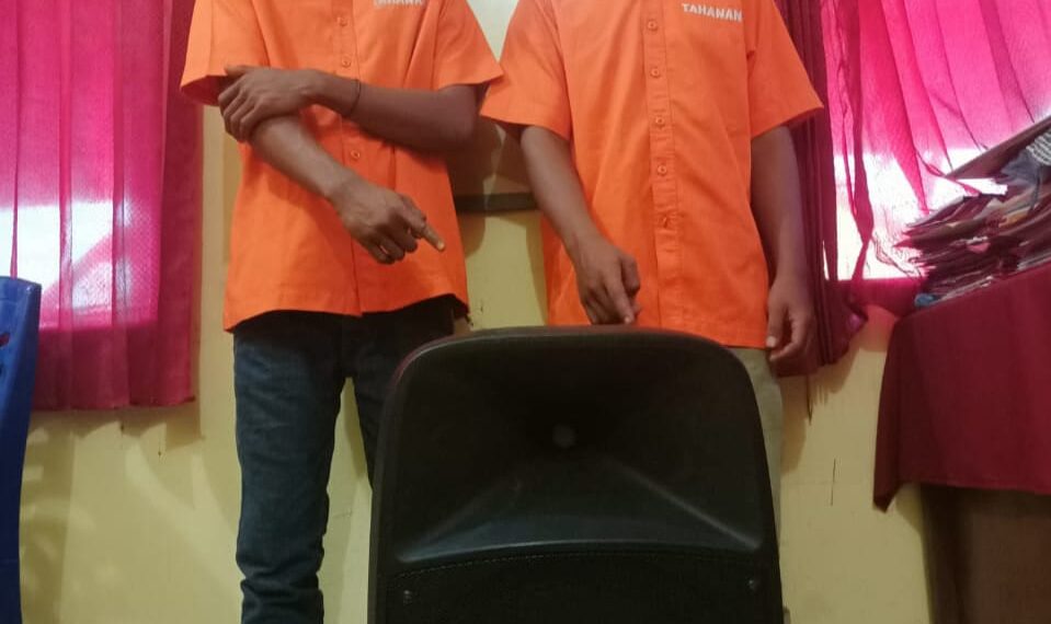 Polsek Tapung Hulu Tangkap 2 Pelaku Pencurian di Rumah Warga Desa Senama Nenek