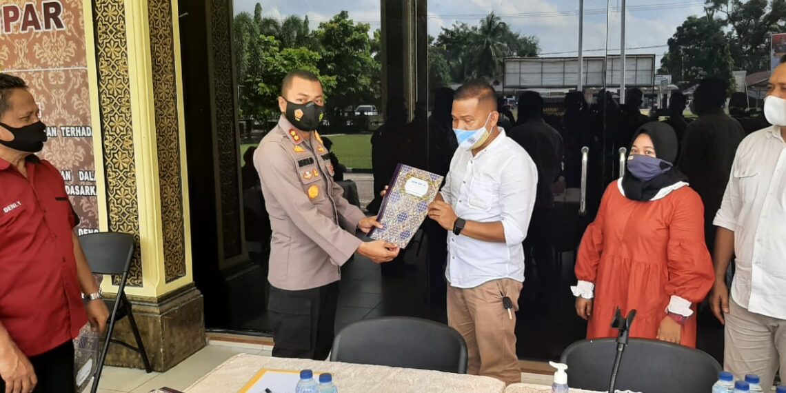 Dalam Rangka Hari Pers Nasional 2021, Kapolres Kampar Berikan Apresiasi Bagi Mitra Pers