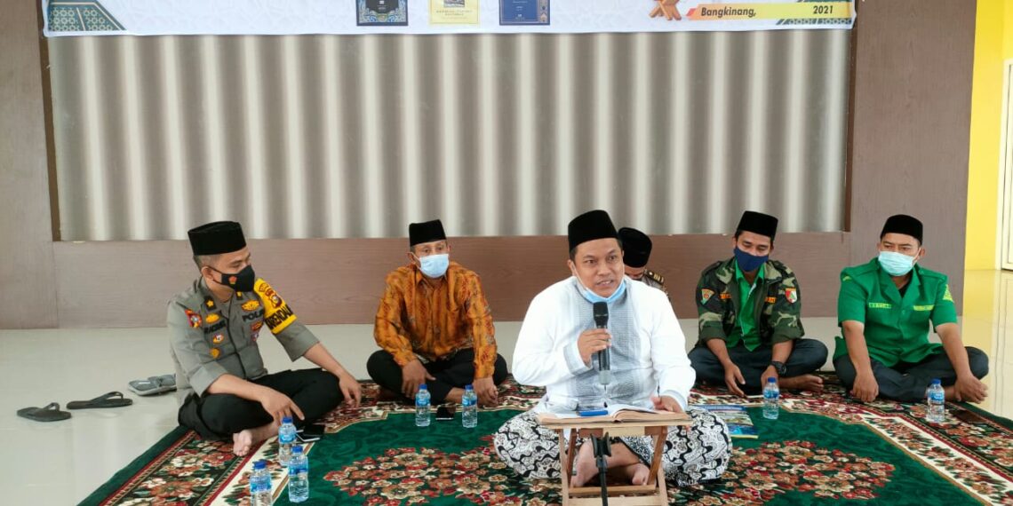 Tindaklanjuti MOU, Personel Polres Kampar Gelar Pengajian Kitab Kuning Bersama PCNU Kampar