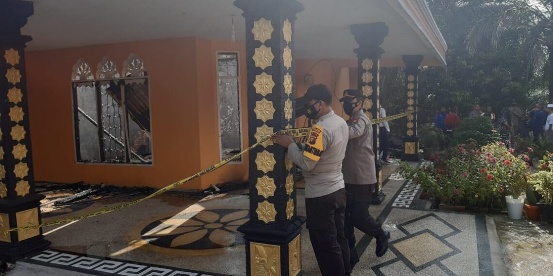 Kebakaran 1 Unit Rumah di Desa Sei Pagar, Tidak Ada Korban Jiwa dan Kerugian Ditaksir Rp 300 Juta