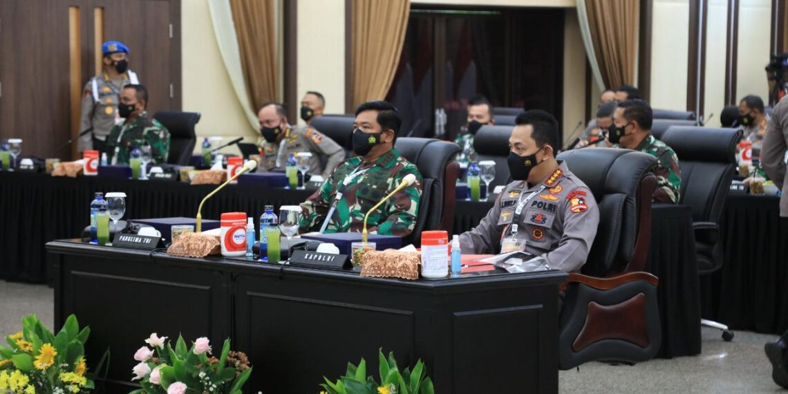 Rapim TNI-Polri 2021, Sinergitas Dukung Penanggulangan Covid-19 dan Pemulihan Ekonomi