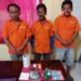 Tim Opsnal Polsek Tapung Hulu Tangkap 3 Pelaku Narkoba Dalam Pondok Diareal Kebun Sawit
