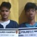 Tim Macan Polres Kampar Ringkus 2 Tersangka yang Sering Nyuri Dikawasan Stadion Bangkinang