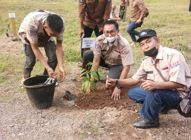 TLCI Chapter # 2 Riau Kembali Berkiprah, Kukuhkan Korwil Inhu dan Gelar Baksos serta Tanam Pohon