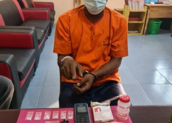 Polsek Siak Hulu Tangkap Pelaku Narkoba di Perumahan Gading Marpoyan Desa Pandau Jaya