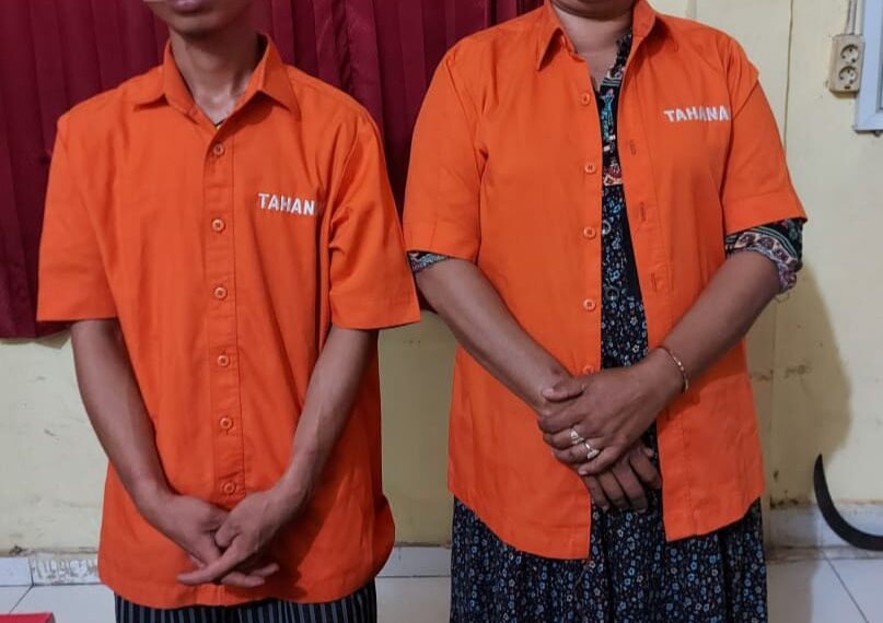 Diduga Edarkan Shabu, Seorang Pemuda dan Seorang IRT Diciduk Polsek Tapung Hulu