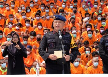 Selama Operasi Antik Lancang Kuning 2021, Polda Riau Amankan 463 Pelaku Narkoba