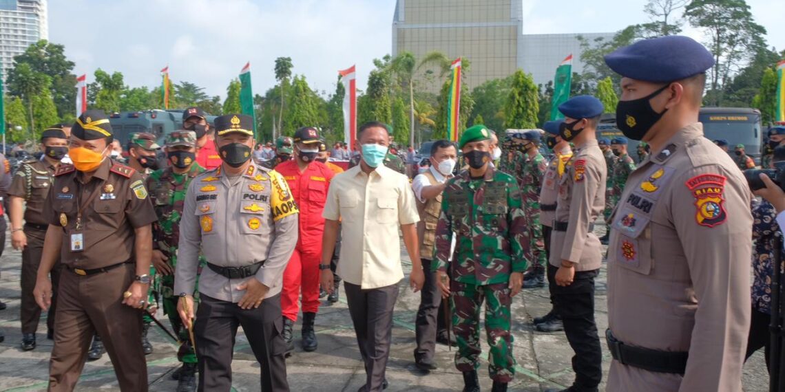 Bentuk Komitmen Tangani Karhutla, Polda Riau Saat ini Proses 9 Tersangka