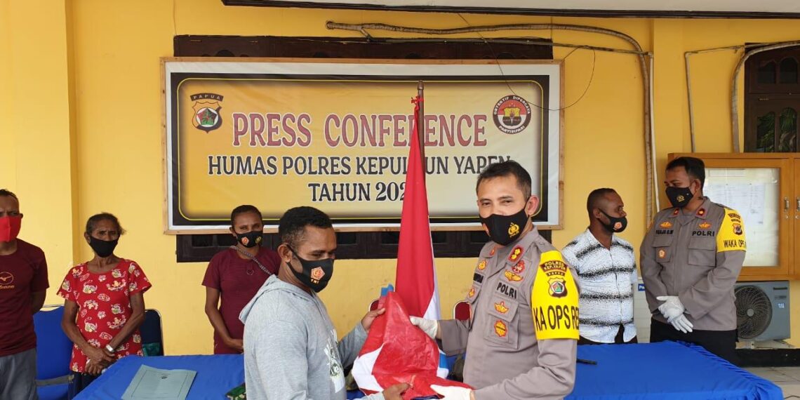 Tokoh KKB wilayah Yapen “Noak Orarei”, Menyerahkan diri Kembali ke NKRI