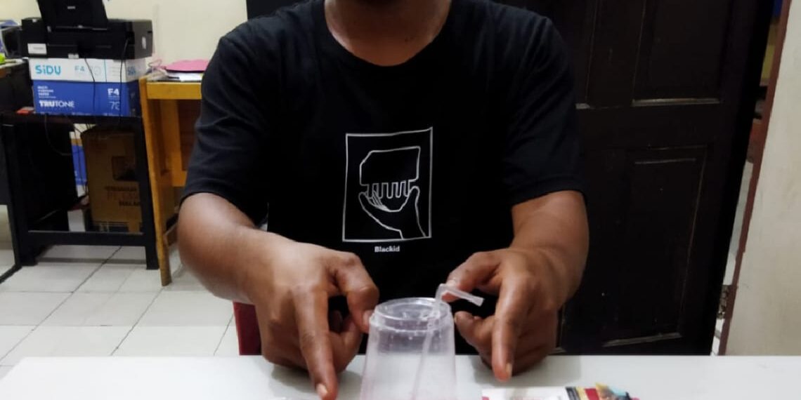 Resnarkoba Polres Kampar Tangkap Pengedar Shabu di Desa Bina Baru