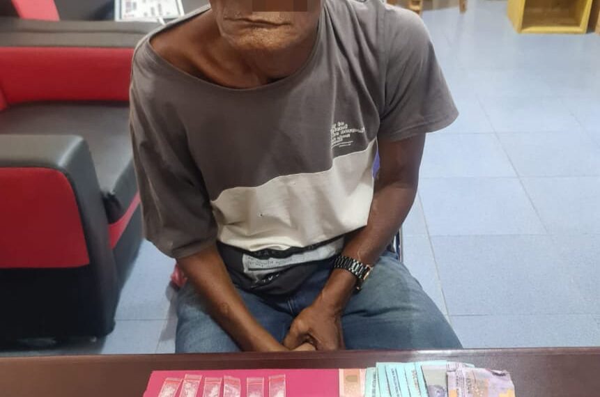 Seorang Kakek Kedapatan Kantongi 29 Paket Shabu Siap Edar, Ditangkap Polsek Siak Hulu