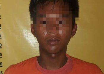 Satpam PT. Naga Mas Amankan Pelaku Curas Lalu Diserahkan ke Polsek Tapung Hilir 