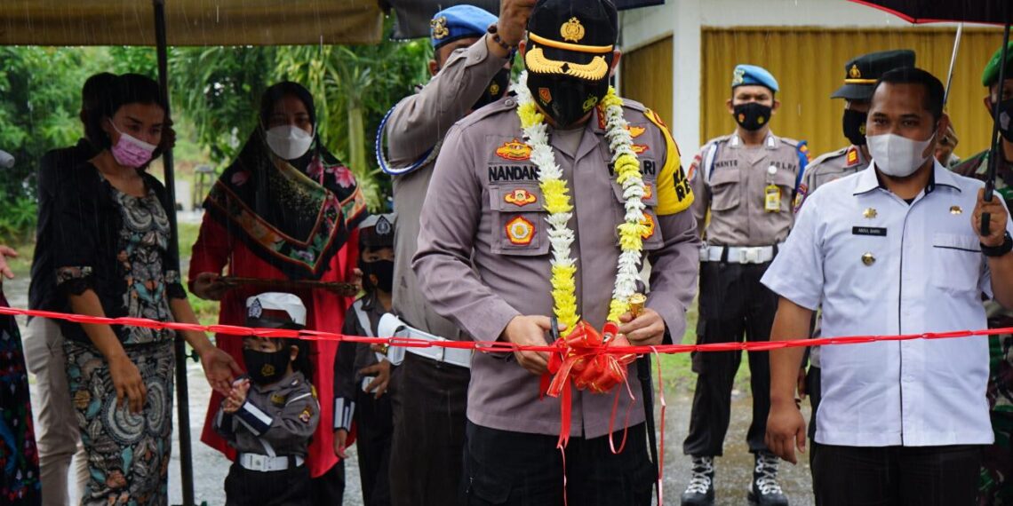 Polsek Tampan Kota Pekanbaru, Pertama Terapkan Sistem Pelayanan Drive Thru SKCK & LKB