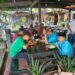 Makan Siang Gratis Program Jumat Barokah Satreskrim Polres Kampar Tetap Ramai Dikunjungi