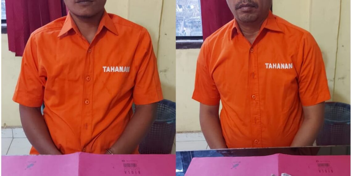 Geruduk Sebuah Warung di Desa Danau Lancang, 2 Pelaku Judi Ditangkap Polsek Tapung Hulu