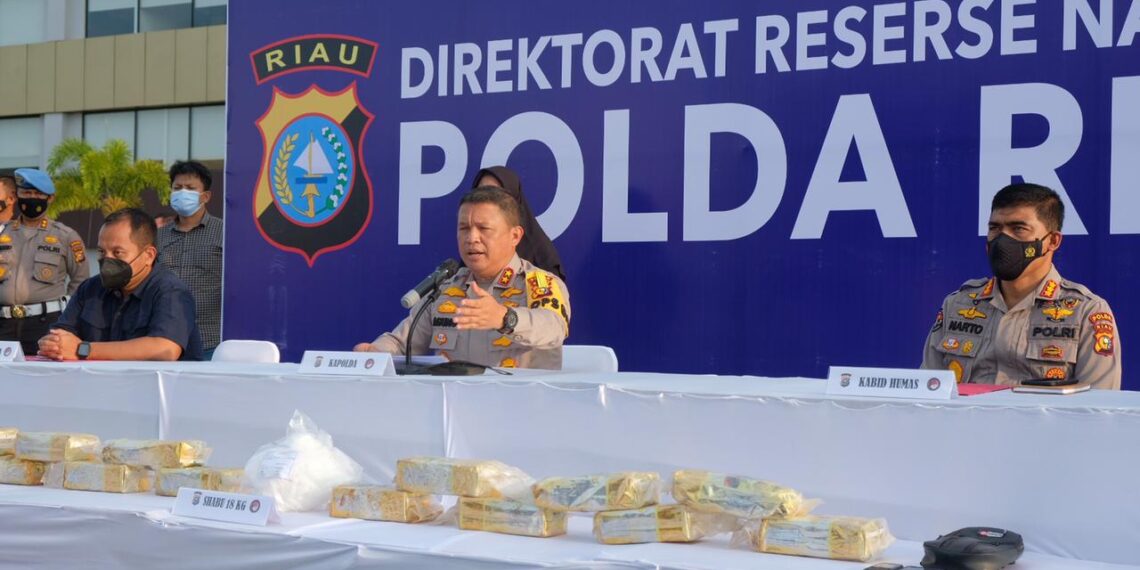 Kapolda Riau Nyatakan Tetap Konsisten Untuk Memburu Para Pelaku Narkoba