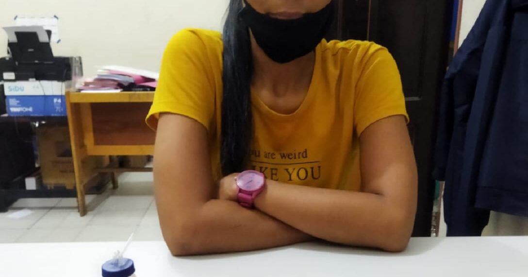 Edarkan Shabu, Seorang Wanita Warga Tambang ini Ditangkap Resnarkoba Polres Kampar