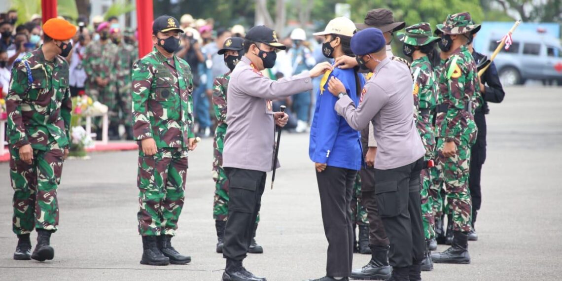Kapolri Bersama Panglima TNI Buka Latsitarda Nusantara Ke-41 di Kota Medan