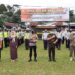 Polres Kampar Adakan Apel Gelar Pasukan Operasi Keselamatan Lancang Kuning 2021