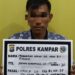 Resnarkoba Polres Kampar Tangkap Pengedar Shabu di Areal Kolam Ikan Desa Kampar