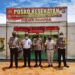 Kapolres Kampar Tinjau Posko Ops Keselamatan LK 2021 di Jalan Lintas Riau-Sumbar Desa Tanjung Alai