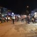 Puluhan Personel Polres Kampar Lakukan Patroli Berskala Besar, Himbau Warga Patuhi Protkes
