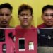 3 Pengedar Shabu Diringkus Resnarkoba Polres Kampar Pada 2 Lokasi di Tapung Hilir