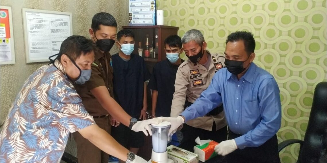 Resnarkoba Polres Kampar Musnahkan Barang Bukti 19,97 Gram Shabu dari 2 Ungkap Kasus