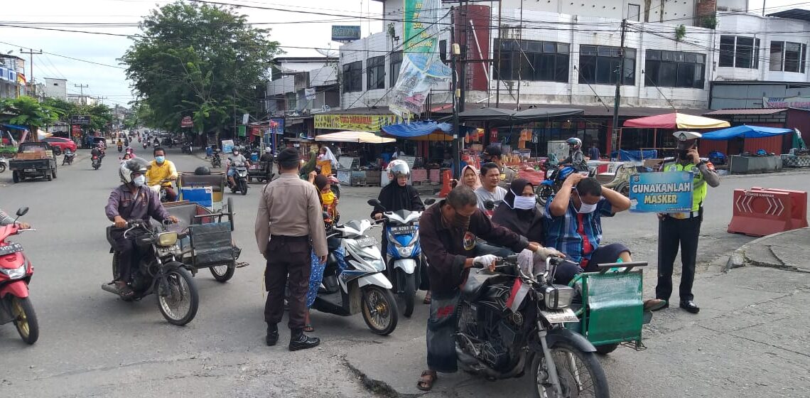 Kapolres Kampar Perintahkan Jajarannya Lakukan Pendisiplinan Protkes Secara Masiv Jelang Lebaran