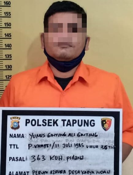Saling Lapor Pelaku Pencurian dan Pelaku Penganiayaan, Keduanya Diproses Polsek Tapung
