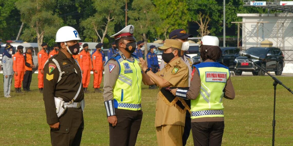 Operasi Ketupat Lancang Kuning 2021 : Polda Riau Kerahkan 1200 Personel Pengamanan