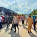 Gubernur Riau Didampingi Kapolda Tinjau Pos Peniadaan Mudik di Perbatasan Riau Wilayah Kampar