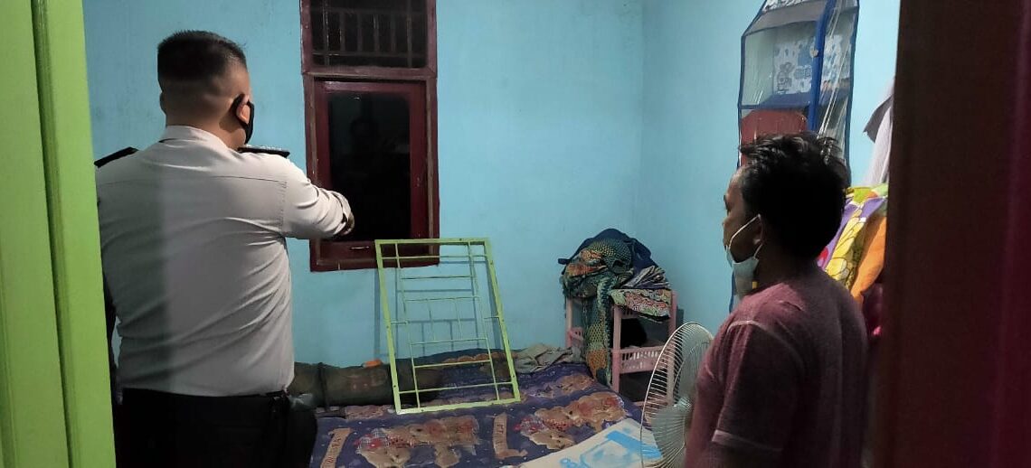 Bongkar Rumah Orangtua Sendiri, Pelaku Pencurian ini Ditangkap Polsek Tapung Hilir