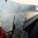Travo Mesin Las Meledak, Gudang Raja Sofa dan 1 Unit Rumah di Kubang Jaya Siak Hulu Terbakar