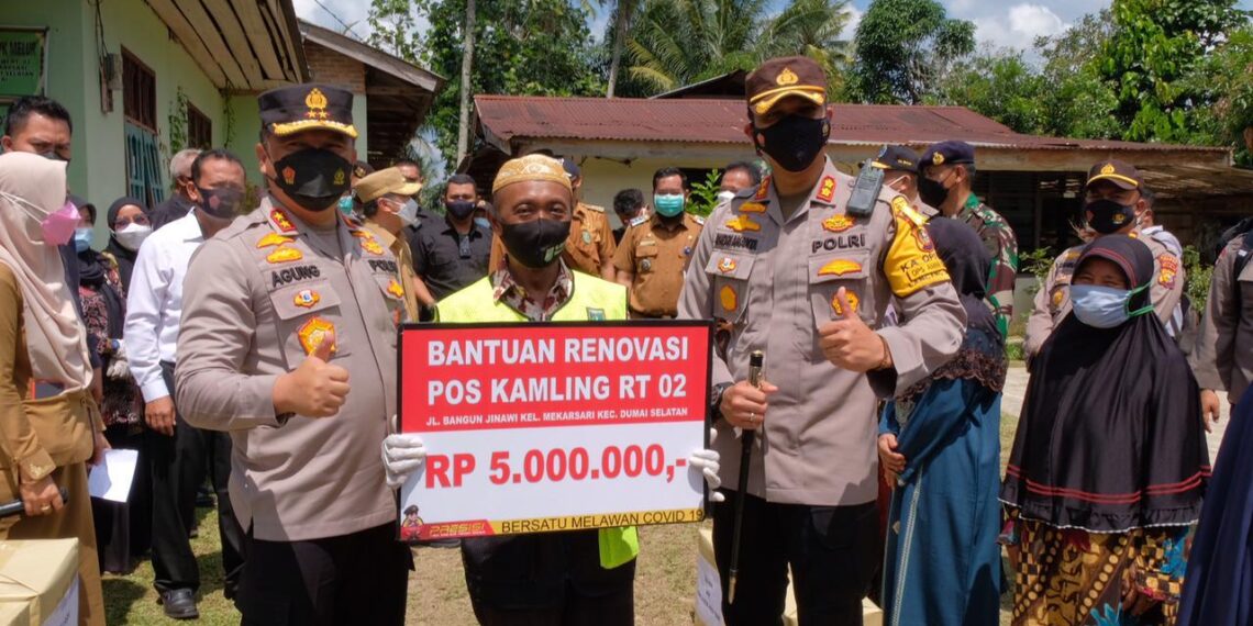 Kapolda Riau : Posko PPKM Wujud Negara Hadir Sebagai Ujung Tombak Penanganan Covid-19