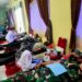 Ratusan Personel Polres Kampar dan Anggota TNI, Ikuti Donor Darah Jelang Hari Bhayangkara ke-75