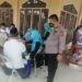 Kapolsek Tapung Monitoring Giat Vaksinasi Covid-19 di Mesjid Nurul Huda Desa Tri Manunggal