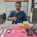 Resnarkoba Polres Kampar Tangkap Pengedar Shabu Diareal Perkebunan Sawit Desa Merangin