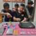 4 Orang Pengedar Shabu Ditangkap Resnarkoba Polres Kampar Diwilayah Tapung