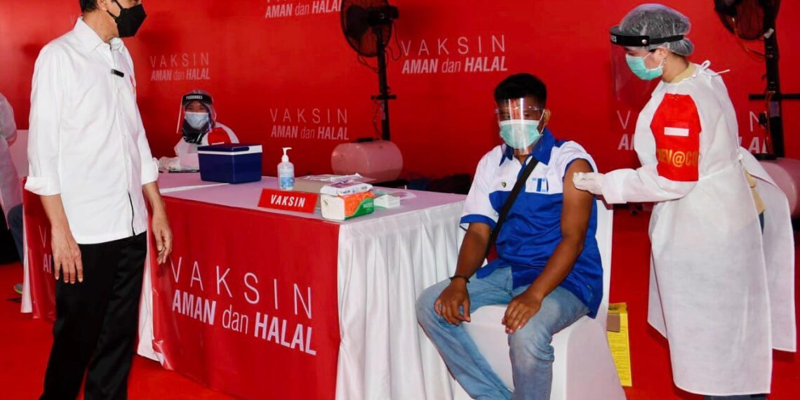 1 Juta Vaksin Hadiah Bhayangkara ke-75 Untuk Masyarakat Sehat-Indonesia maju